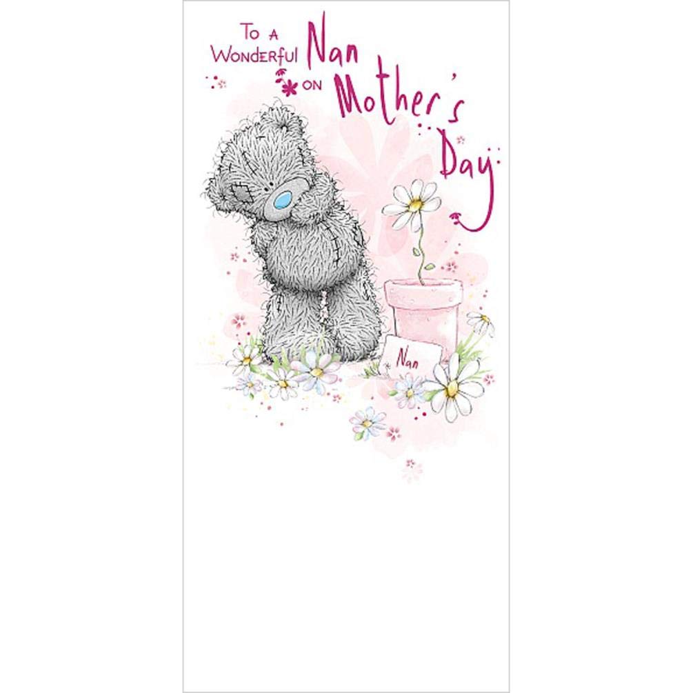 Me To You Nan Mother's Day Card - hanrattycraftsgifts.co.uk