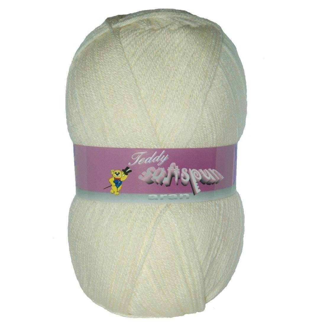 Soft spun Aran cream 232 400grams