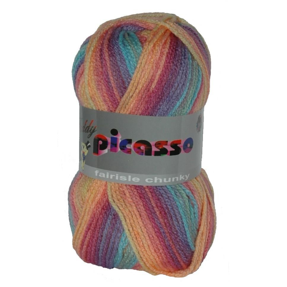 Teddy Picasso 100g wool multi 5370