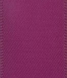 PLUM DOUBLE SIDED SATIN RIBBON - 23MM X 25Mt FROM CLUB GREEN - hanrattycraftsgifts.co.uk