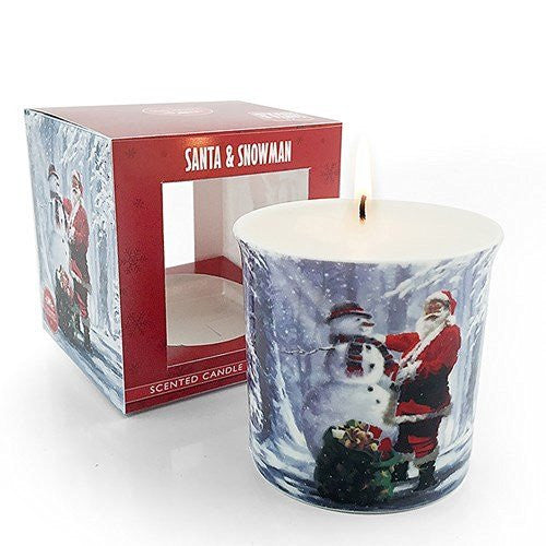 Robin Snow Winter Scene Christmas Festive Fine China Novelty Mug with Presentati - hanrattycraftsgifts.co.uk