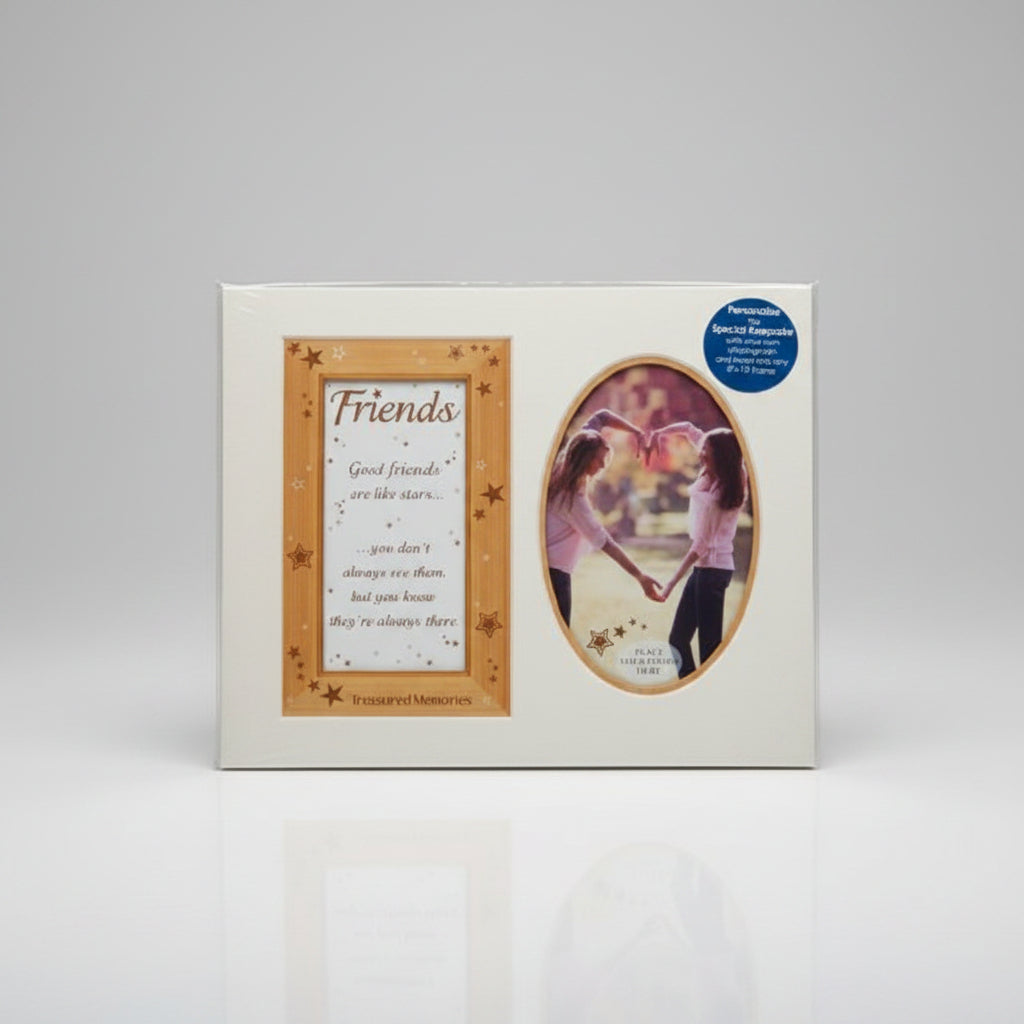 special keepsake 8x10 photo mount friends - hanrattycraftsgifts.co.uk