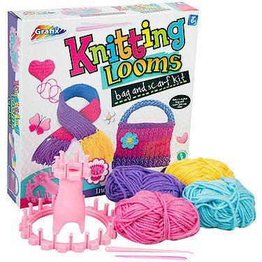 Grafix - Stricken Webstuhl Kit - Handwerk Set - hanrattycraftsgifts.co.uk