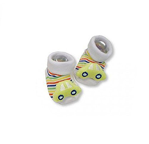 Bambino Cute Animale 3d Sonaglio Calzini Taglia 0 - 3 mesi Cars 0-3 mesi - hanrattycraftsgifts.co.uk