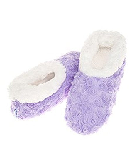Ladies Super Soft Rose Snoozies Slippers - hanrattycraftsgifts.co.uk