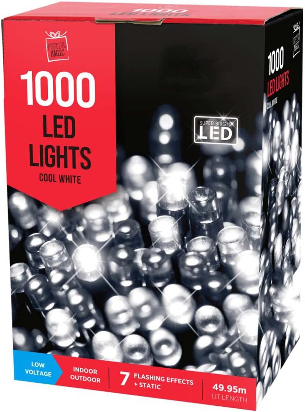 Festive Magic 1000 LED blanches