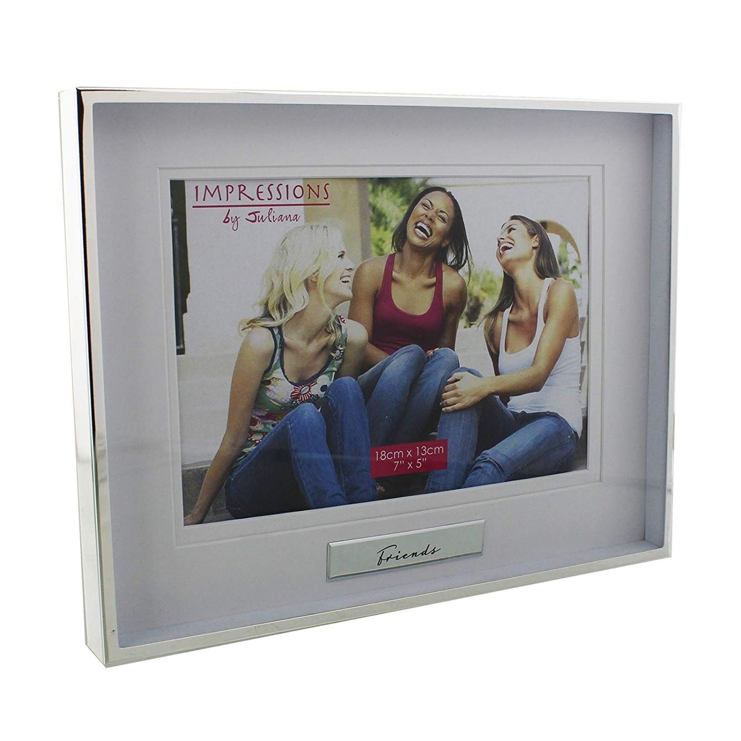 Juliana Photo Frames, Silverplate/Glass One Size - hanrattycraftsgifts.co.uk