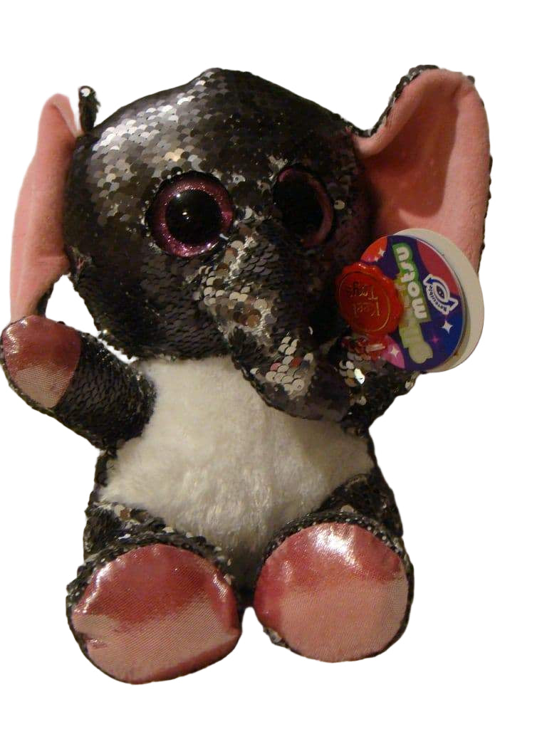 Glitter Motsu Flippable Trumpet The Elephant plush Keel Toys 30cm