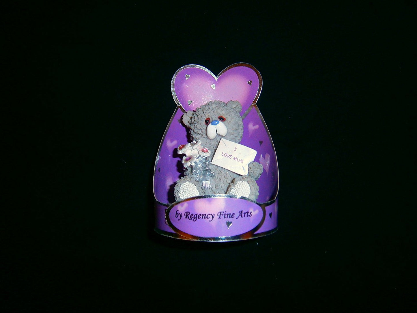 regency fine arts small i love mum figurine - hanrattycraftsgifts.co.uk