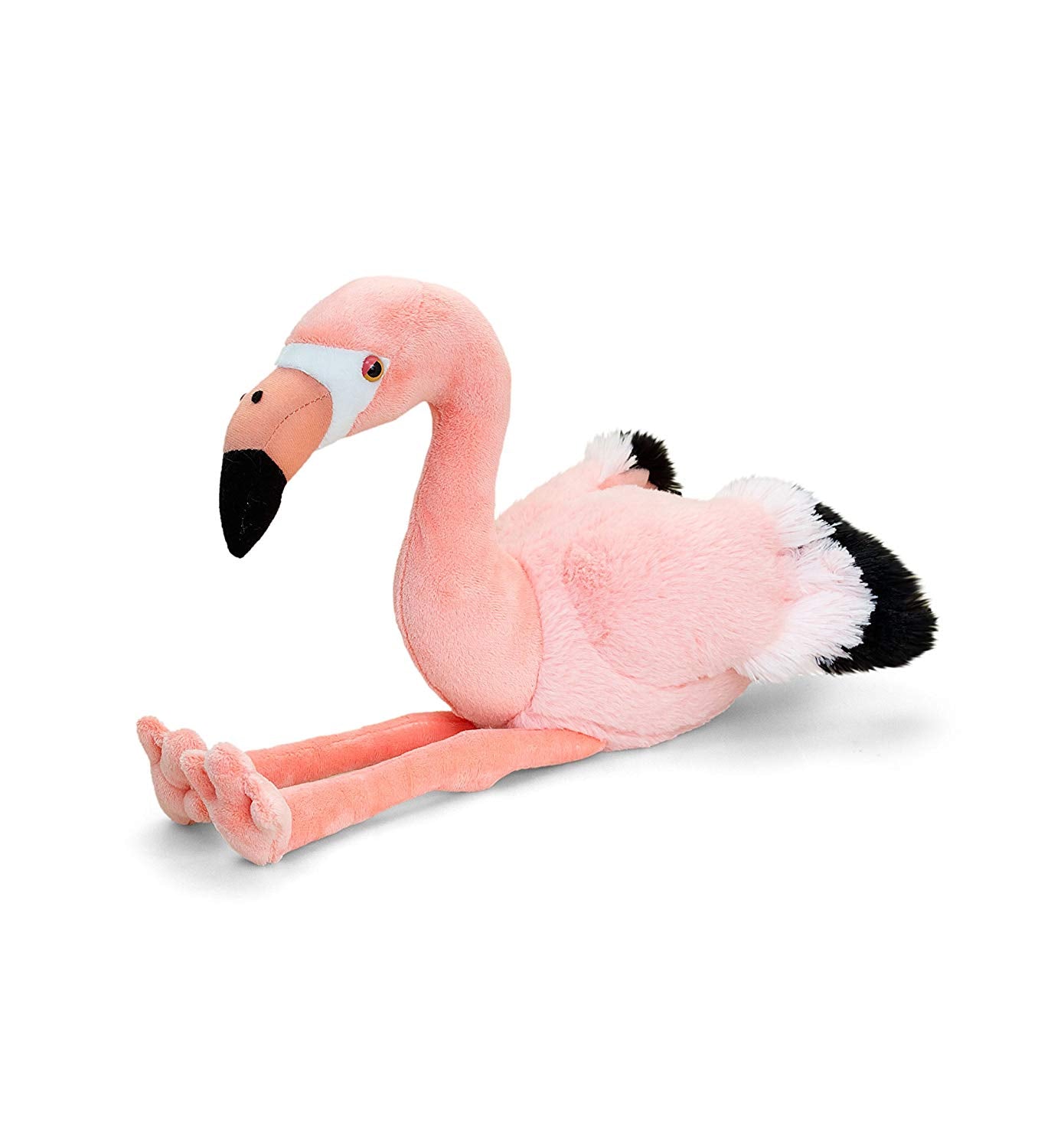 Keel Toys SW1788 Flamingo Soft Toy, Pink, 18 cm - hanrattycraftsgifts.co.uk