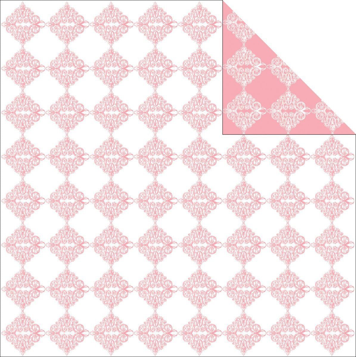 Grant Studios GTWED12-2141 Grace Taylor Wedding Paper 12 in. x 12 in.-Eternity Check - Case of 20 - hanrattycraftsgifts.co.uk
