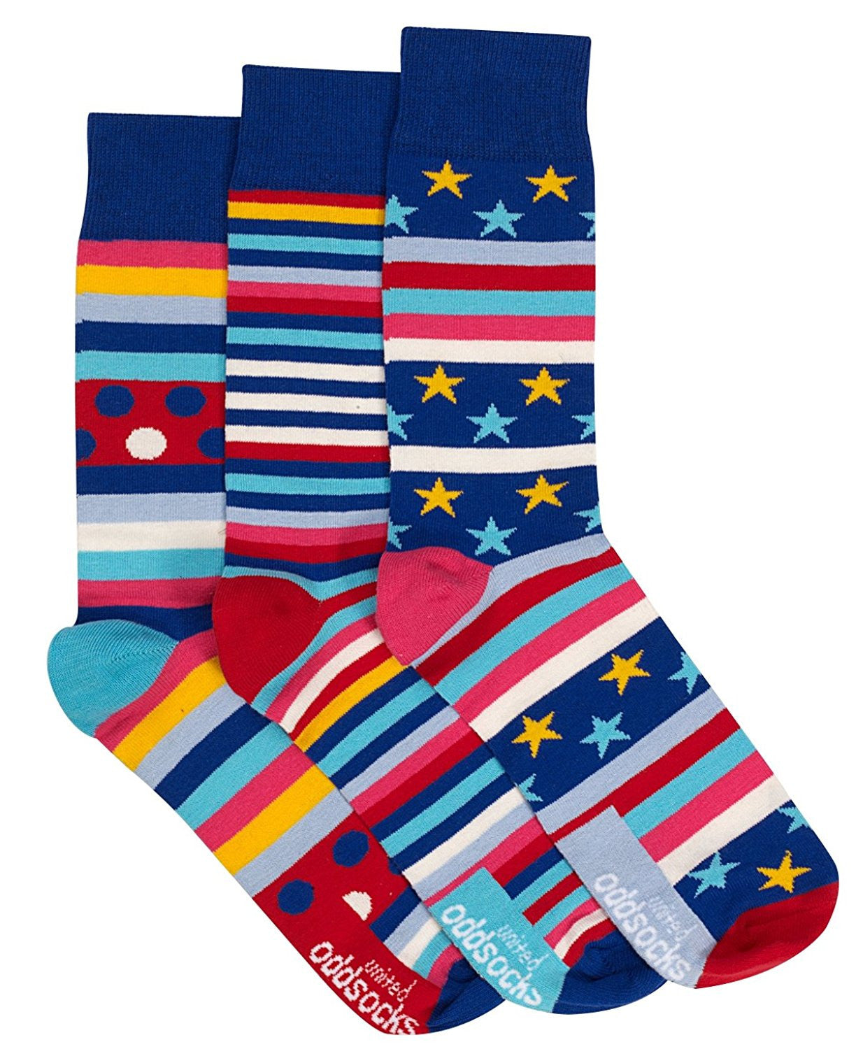 George 3 Oddsocks for Men - hanrattycraftsgifts.co.uk