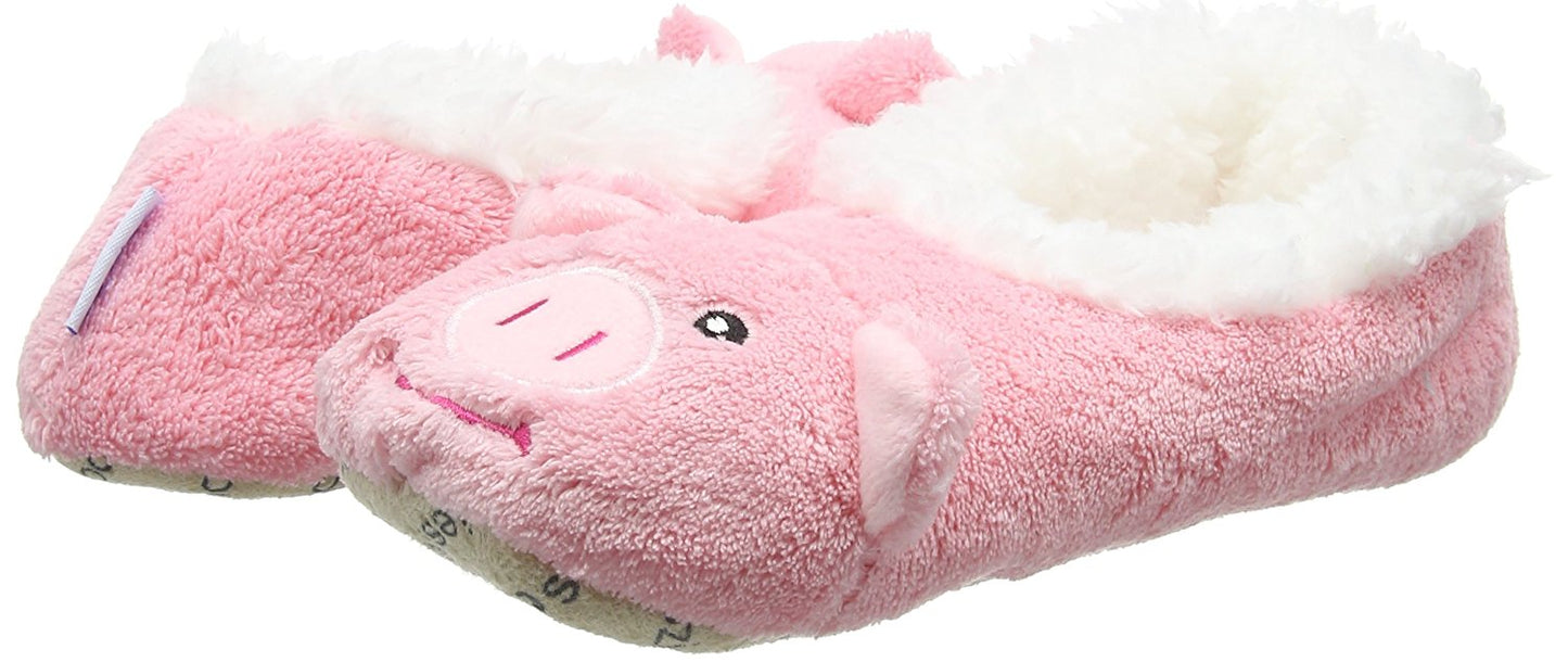 NEW Snoozies Cozy Little Animals Indoor Fleece Slippers - hanrattycraftsgifts.co.uk
