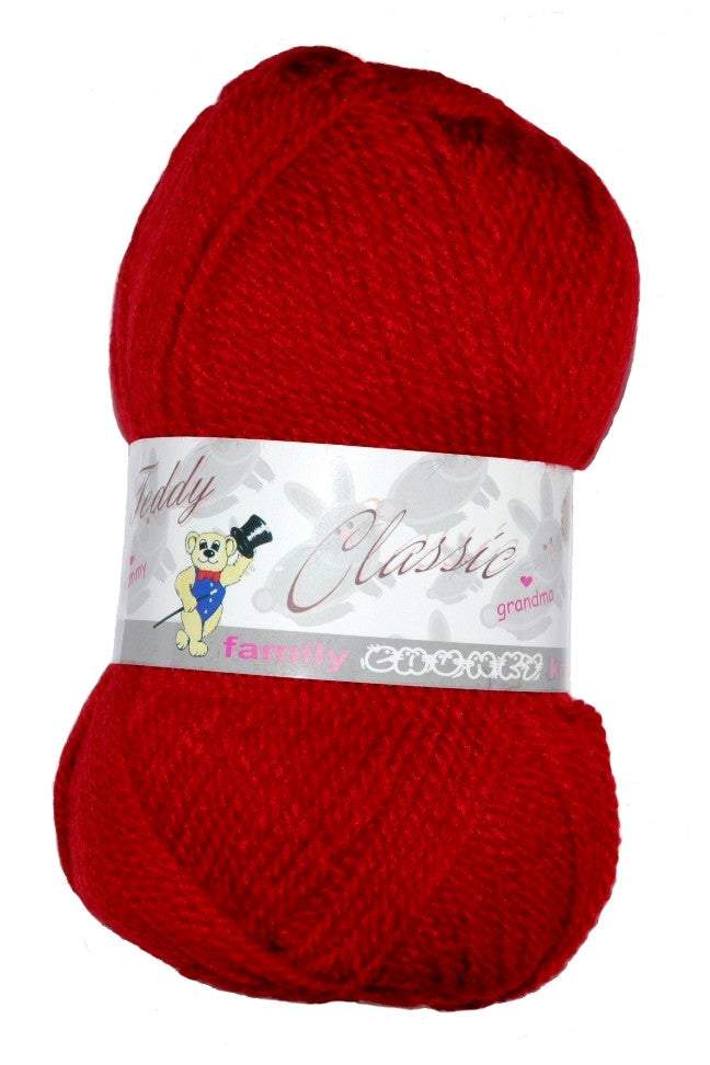 Teddy Classic dk poppy 160 100g