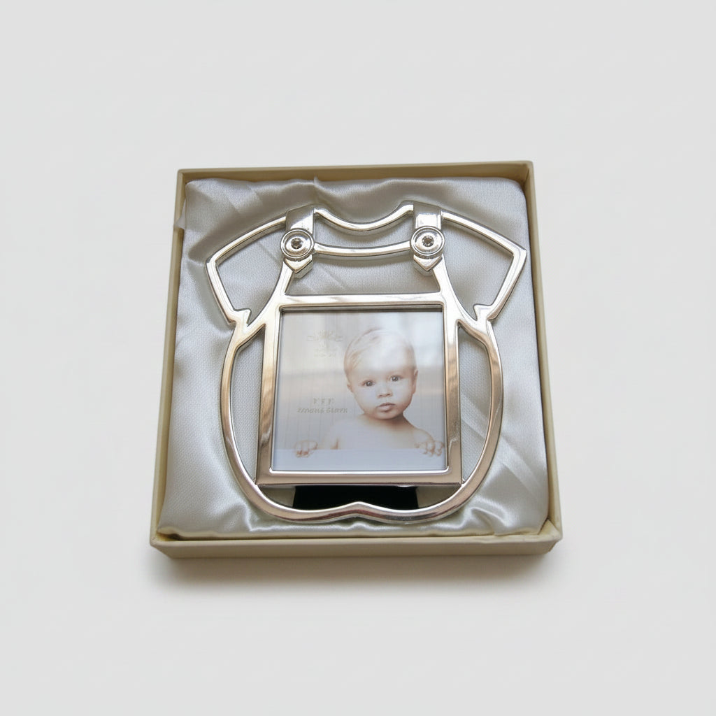 baby my frame silver plated 3x3 novelty design - hanrattycraftsgifts.co.uk