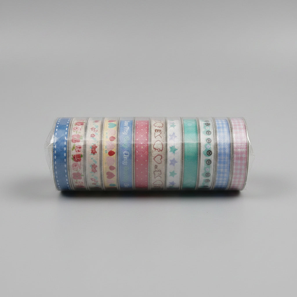 mixed creative ribbons tatty teddy 12 pack - hanrattycraftsgifts.co.uk