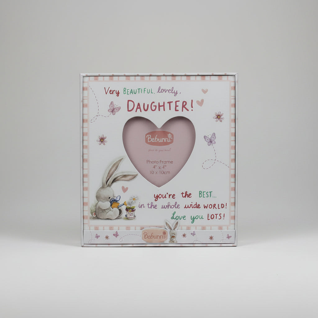 bebunni very lovely caring daughter frame - hanrattycraftsgifts.co.uk