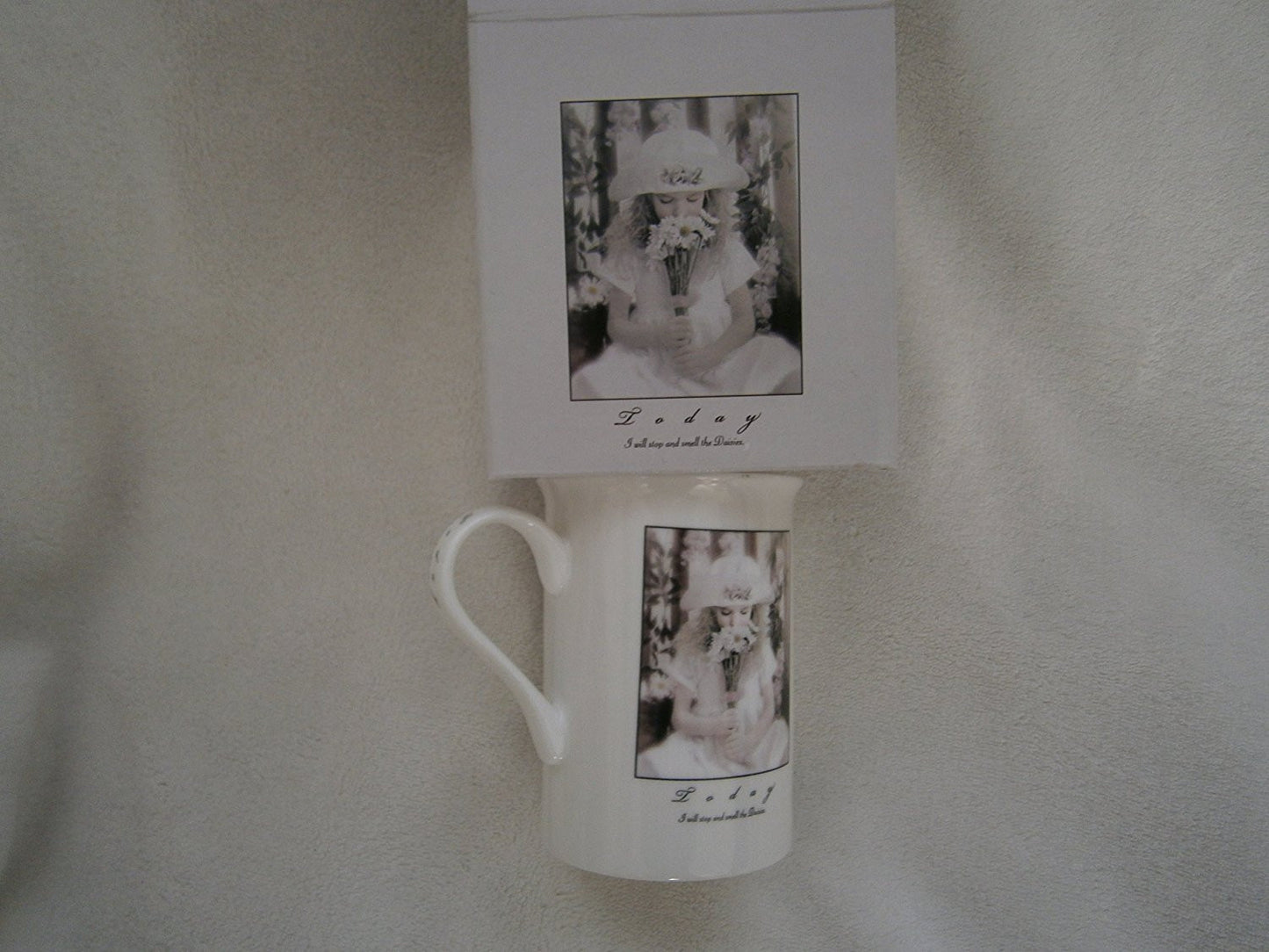 today i will stop smell the daisies gift mug - hanrattycraftsgifts.co.uk