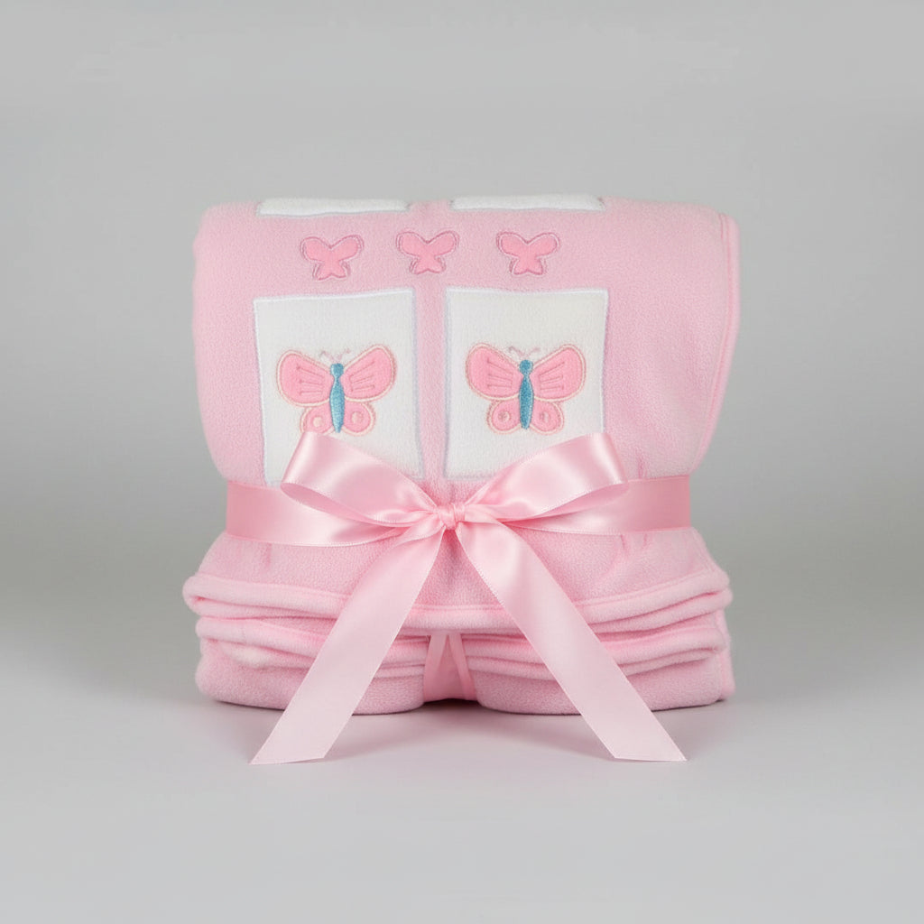 bobo boutique extra soft blanket 80x100cm pink - hanrattycraftsgifts.co.uk