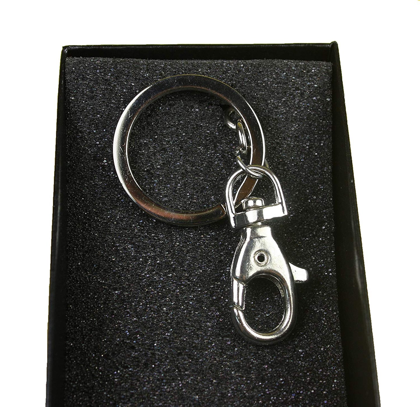 Owls Diamante Keyring and Presentation Box - hanrattycraftsgifts.co.uk