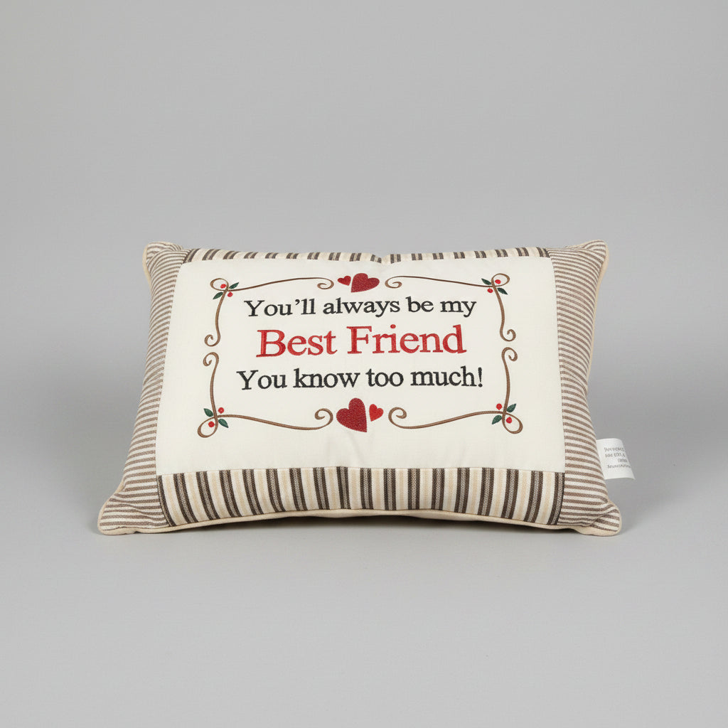 a friend cushion - hanrattycraftsgifts.co.uk