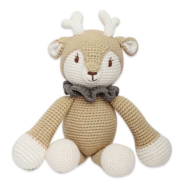 Banbe Crochet Deer-Peter-Sitting Reindeer