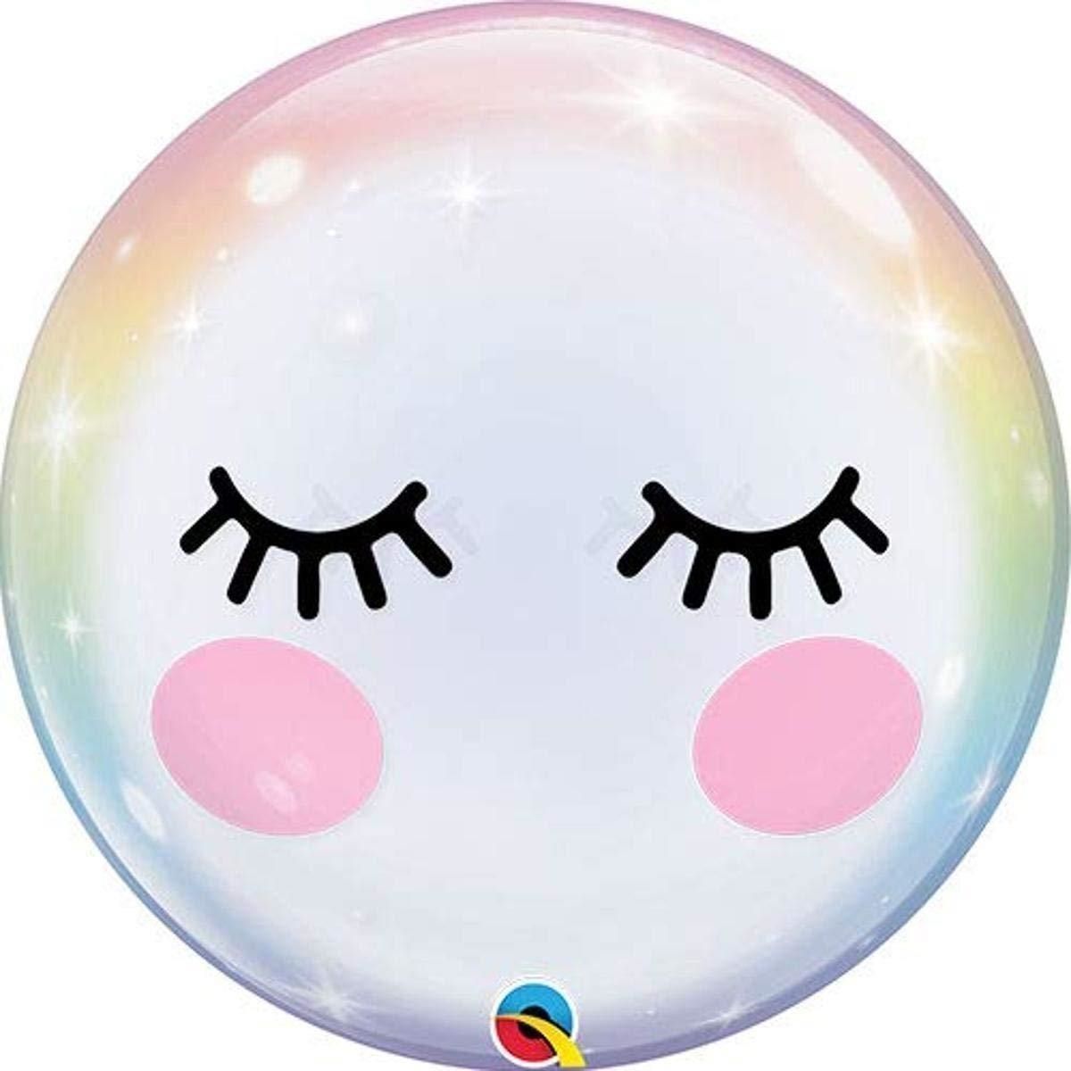 Bubble Unicorn Pastel Eyelashes 56 cm NEU