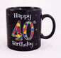 Happy 40th Birthday 20oz Jumbo Mug