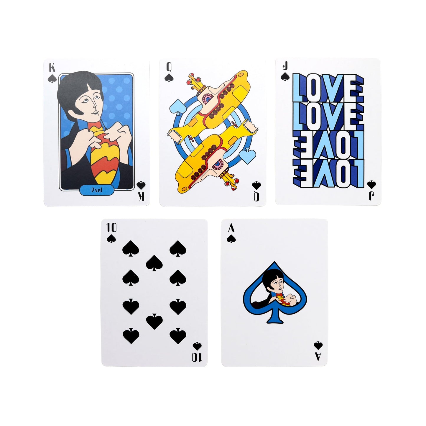 Puckator The Beatles Yellow Submarine Standard Playing Card Deck