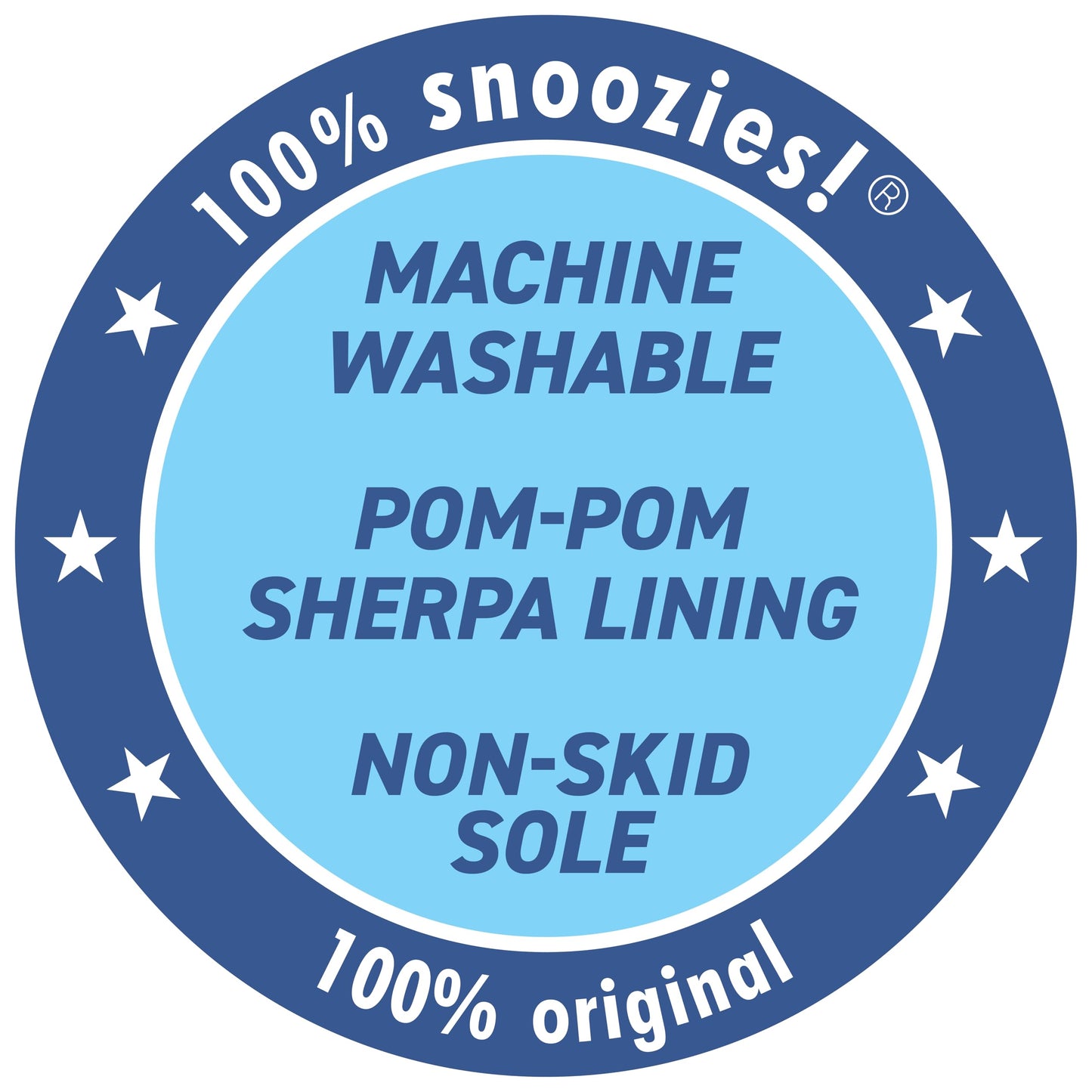 Snoozies! Men's Pairable Slippers - Super Soft Sherpa Fleece, Non-Slip Sole - Sizes 6-13