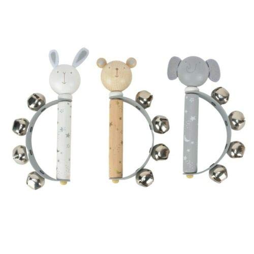 Bambino Juliana Classic Wooden Bells Toy Baby Toddler Gift one Supplied
