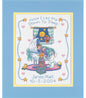 Dimensions Baby Hugs Bedtime Prayer Birth Record Cntd X-Stitch Kit