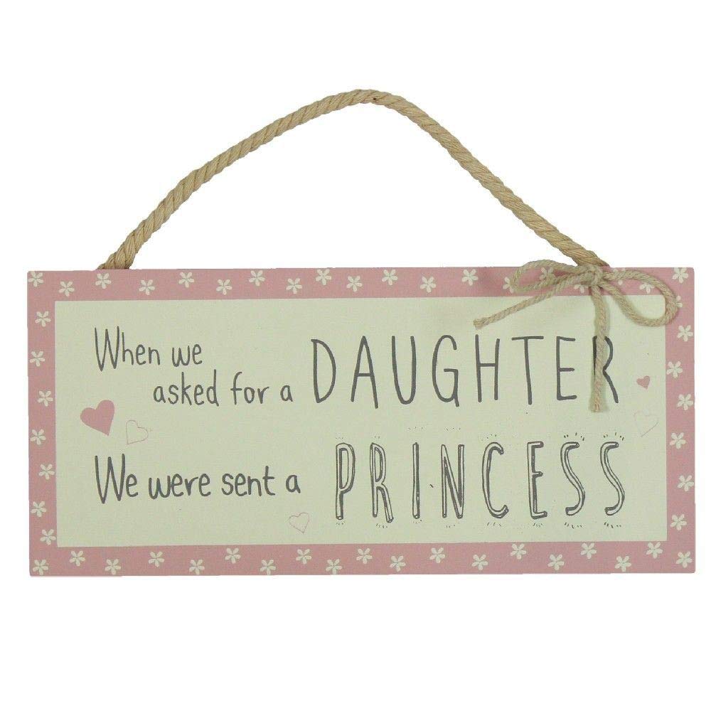 'Love Life' Rectangle Plaque (Daughter)