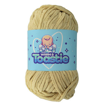 King Cole Warm & Toastie Chunky Yarn - 200g Ball - Incredibly Soft Super Chunky Knitting Wool for Cosy Blankets, Toys, and Scarves