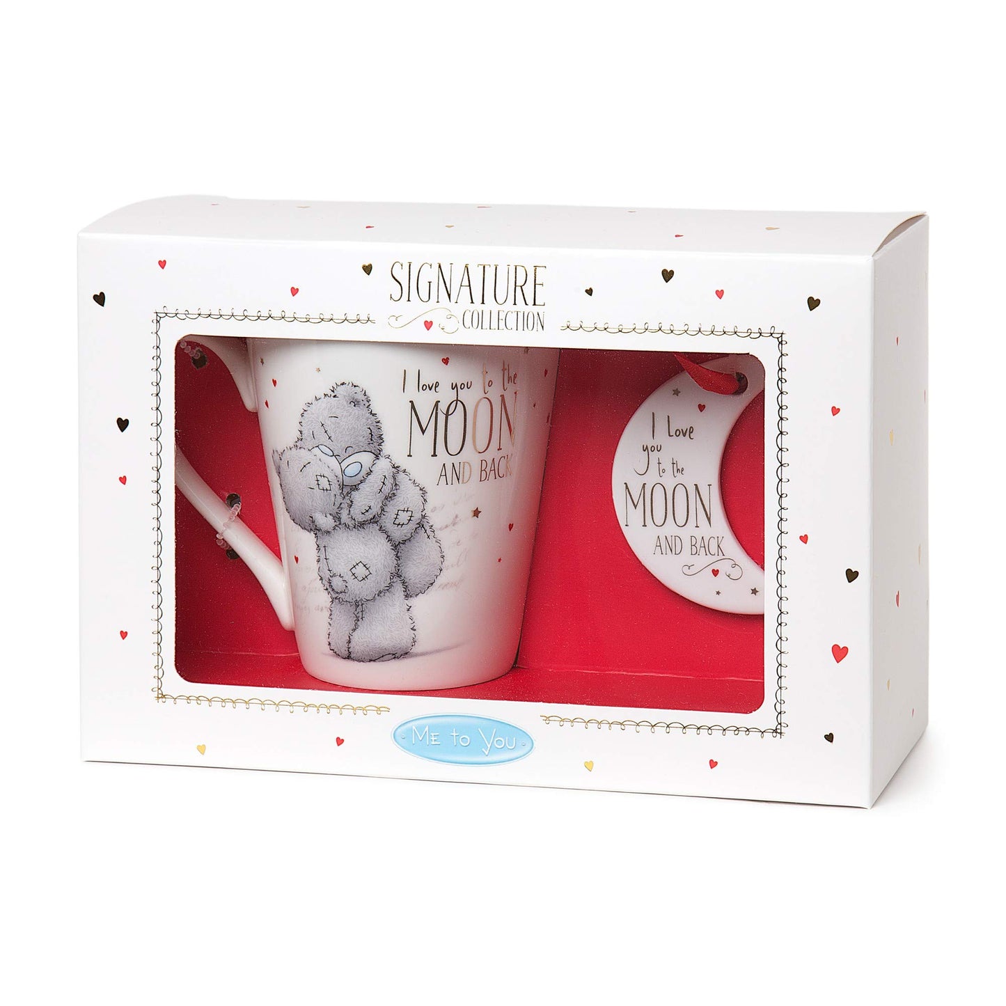 Me to You Tatty Teddy 'Love You to The Moon and Back' Mug and Plaque Gift Set
