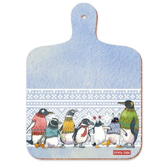Penguins in Pullovers MINI Chopping Board