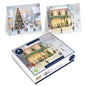 Luxury Christmas Cards Tom Smith Pack 20 Charity Boxed 2 Festive Xmas Designs