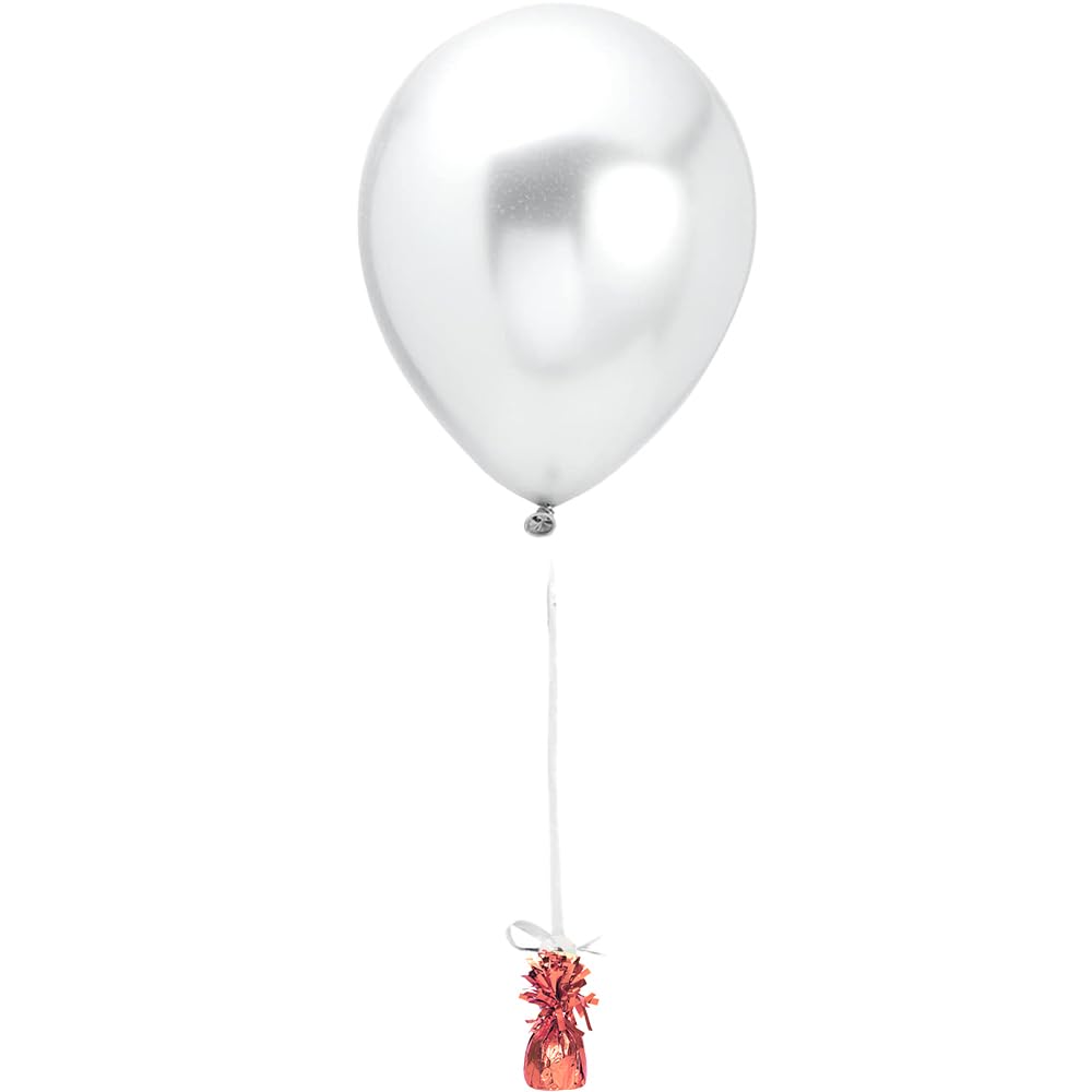 White Foil Balloon Weight | 1 Pc.