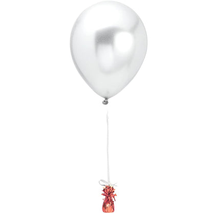 White Foil Balloon Weight | 1 Pc.