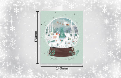 Tom Smith Boxed Christmas Cards Pack - 15 Luxury Xmas Cards with Envelopes and Seals - Recycled Eco Friendly Christmas Card Set