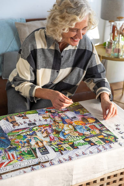 Jumbo, Falcon de luxe - Country Conservatory, Jigsaw Puzzles for Adults, 1,000 piece