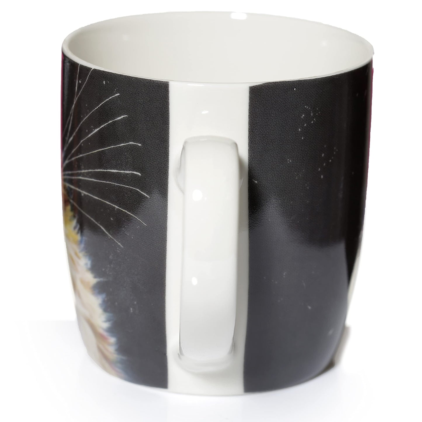Puckator Kim Haskins Rainbow Cat Porcelain Tea Coffee Mug - Funny Home Accessories - Cute Gifts for Girlfriend Large Mugs for Men Women Hot Drinks - Cute Cups Presents Secret Santa Gift Cup Set