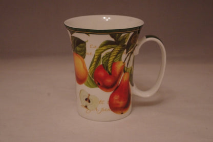 Fine China Tea Coffee Mug Set Of 3 Fruit Garden Design lp301   x1  random