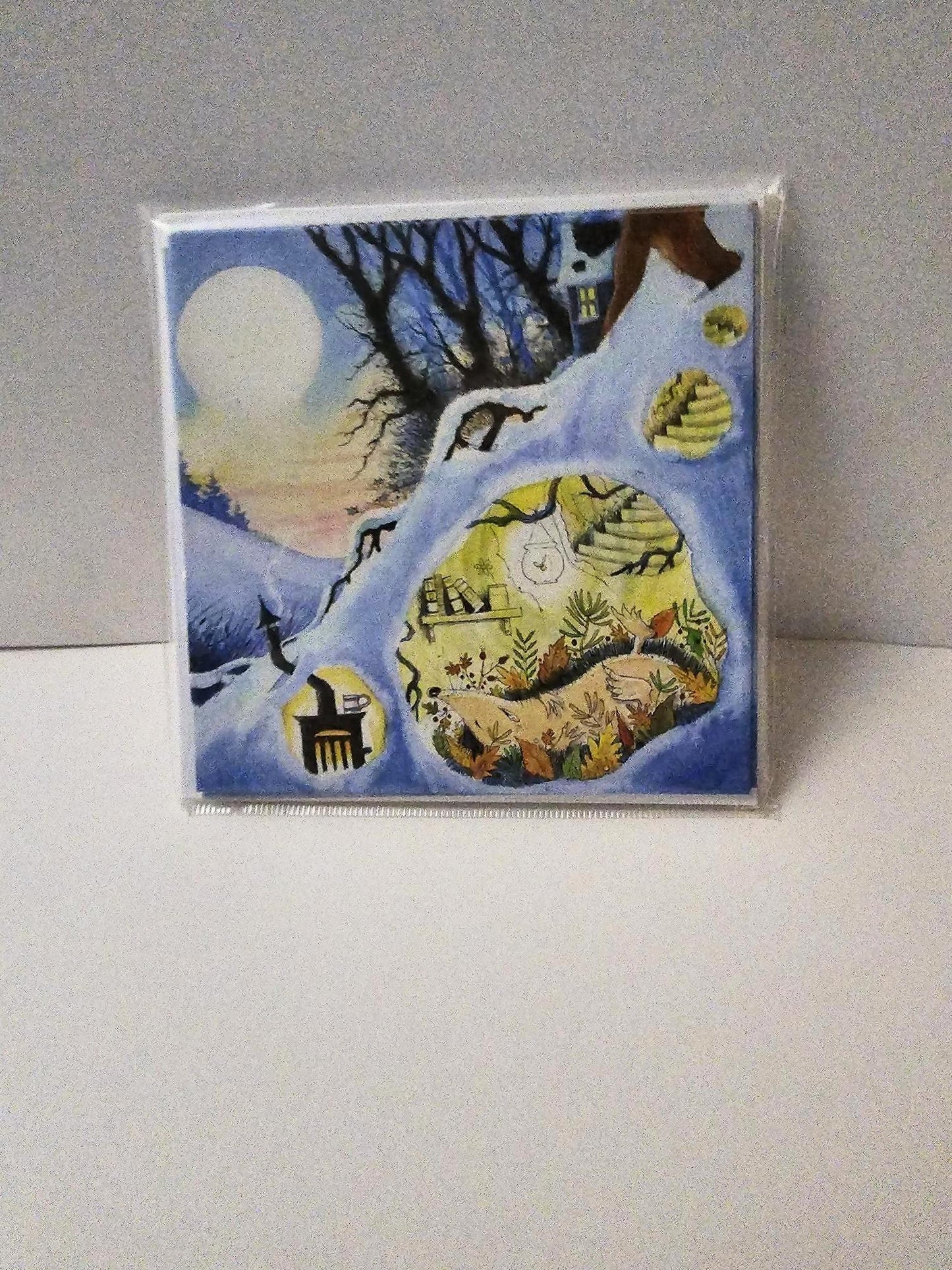 eric heyman   hedgehog  xmas pack christmas  cards