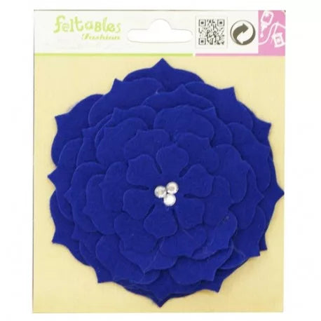 Feltables Embellishments Corsage Blue Camelia