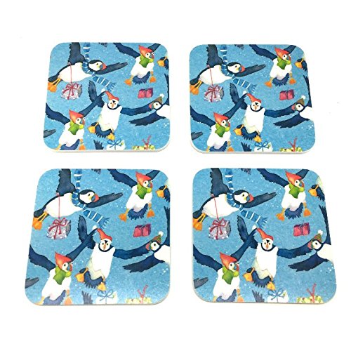 Christmas Puffin PLACEMATS (4PACK)