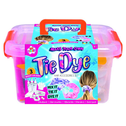 Kids Create Act Tie Dye Hair Accessories Set