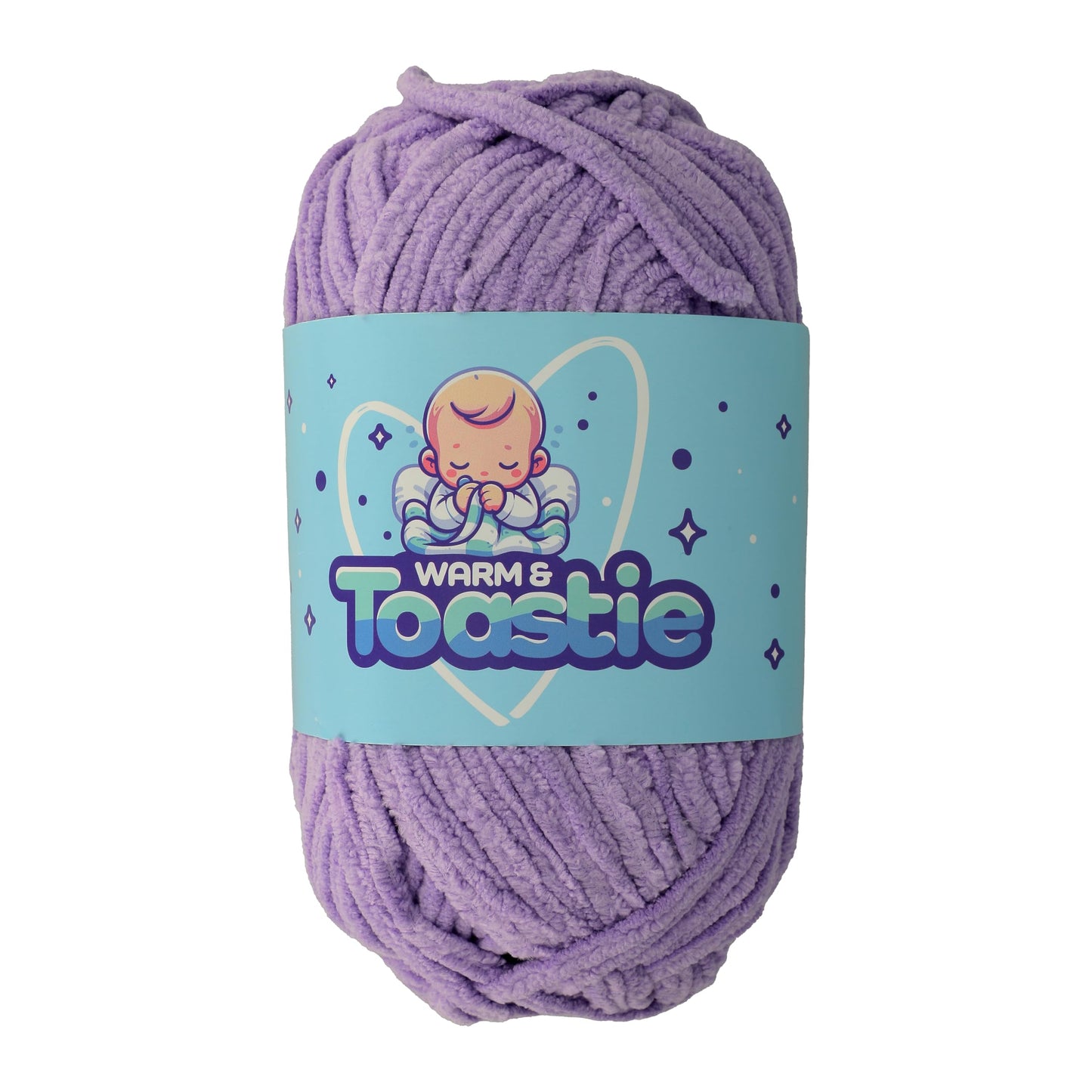 King Cole Warm & Toastie Chunky Yarn - 200g Ball - Incredibly Soft Super Chunky Knitting Wool for Cosy Blankets, Toys, and Scarves