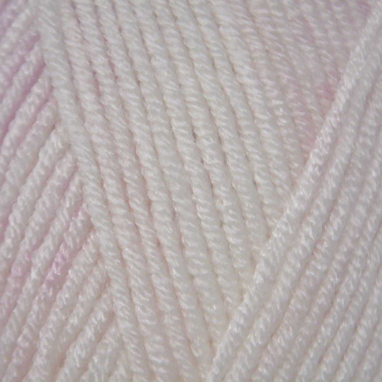 King Cole Baby Pure DK Yarn 100g Ball - Supersoft Double Knitting Wool for Baby Garments & Blankets - 70% Premium Acrylic 30% Polyamide Blend