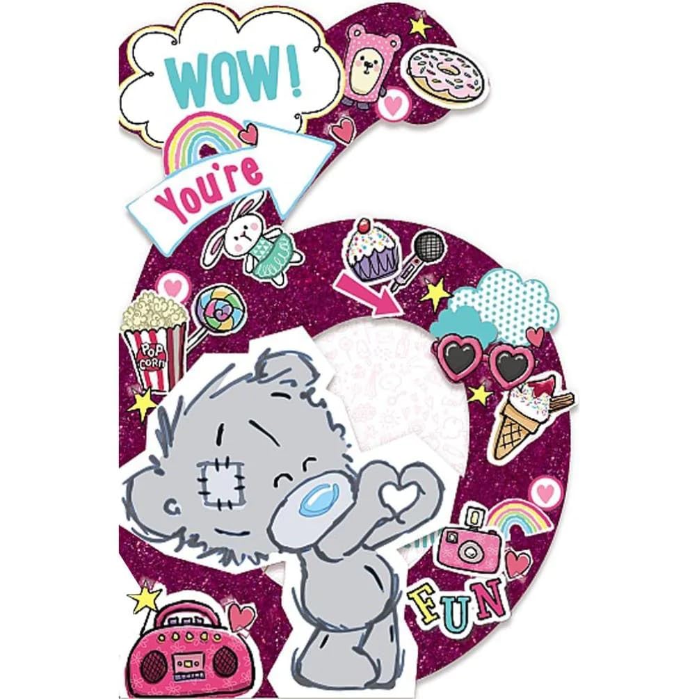 Me To You Bear My Dinky 6th Birthday Birthday Card